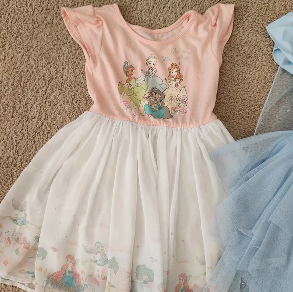 4T Disney Princess Toddler Dresses Set - Picture 2 of 5